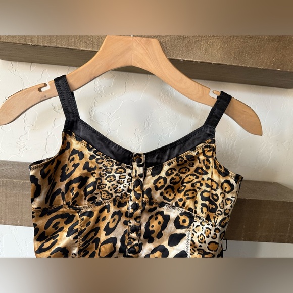 Guess|Vintage y2k Leopard Print Satin Camisole Top,XS•••Animal printed style - Picture 2 of 9
